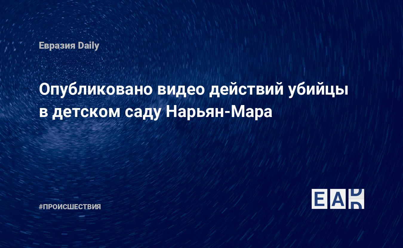 Опубликовано видео действий убийцы в детском саду Нарьян-Мара — EADaily, 5  ноября 2019 — Происшествия, Новости России