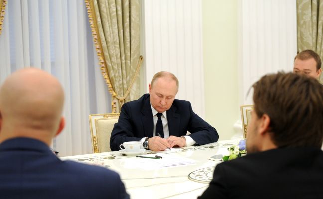 Putin estimated how many dollars were printed in the US in two years